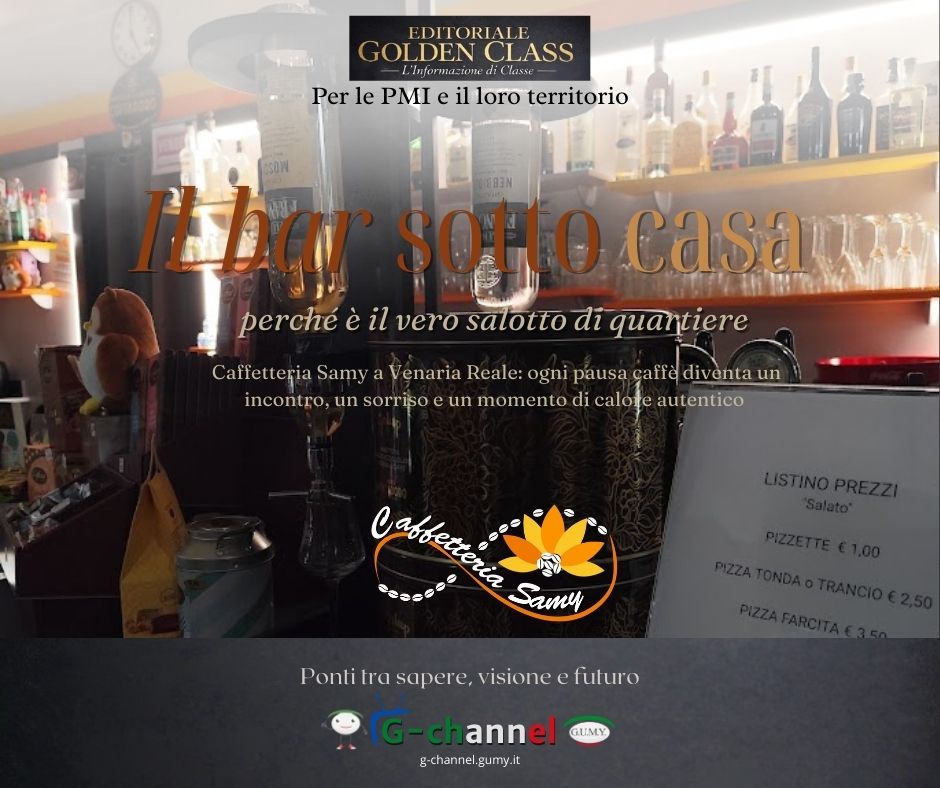 Il bar sotto casa: perché è il vero salotto di quartiere